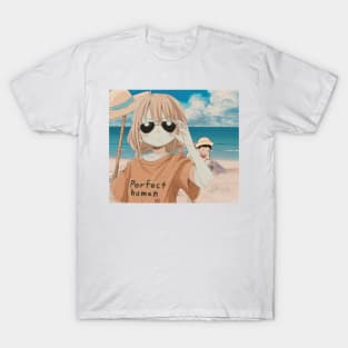 Perfect Human at the Beach T-Shirt